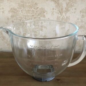 KitchenAid Transparent Glass Mixer Bowl